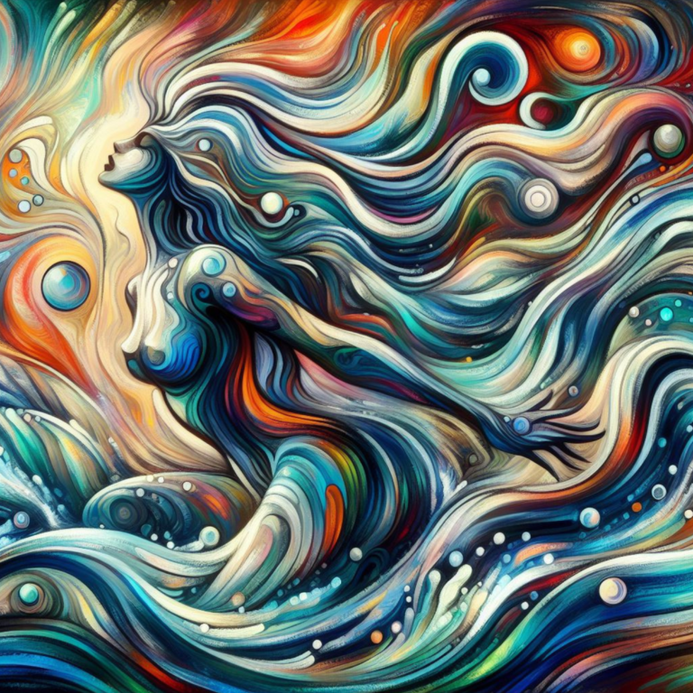 abstract woman