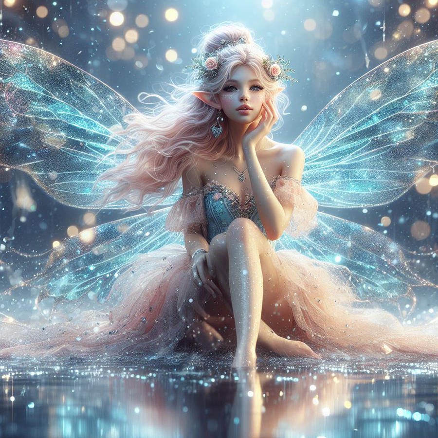 rain kissed fairy
