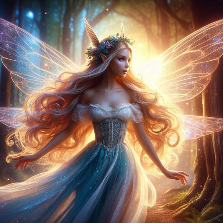 fairy in forest