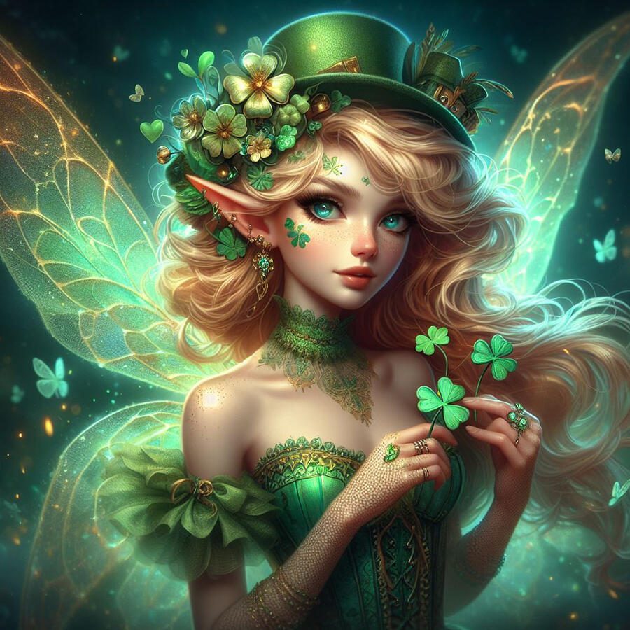 st patrick's day fairy