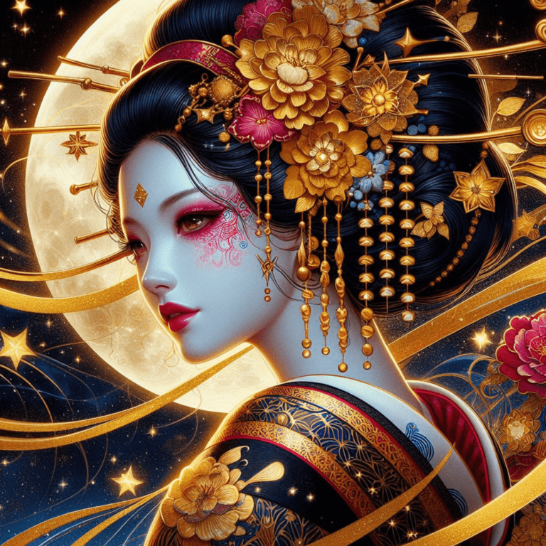 traditional japanese geisha